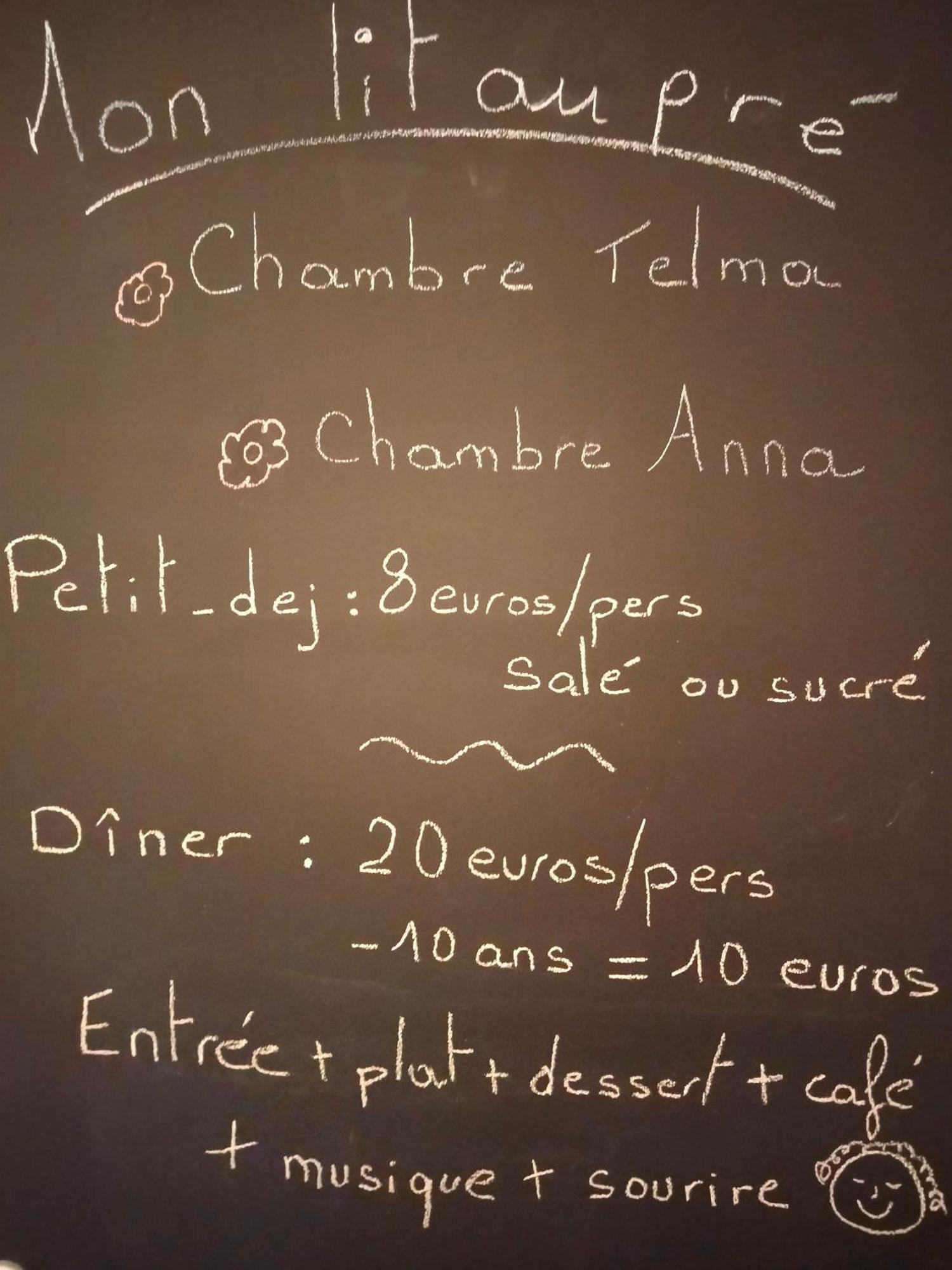 Chambre Familiale Anna "Mon Lit Au Pre" , Jusqu'A 4 Adultes Et 2 Enfants Avec Piscine Familles, Couples Ou Femmes Seulement Pontours المظهر الخارجي الصورة